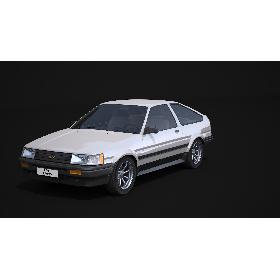Toyota AE86 Levin model